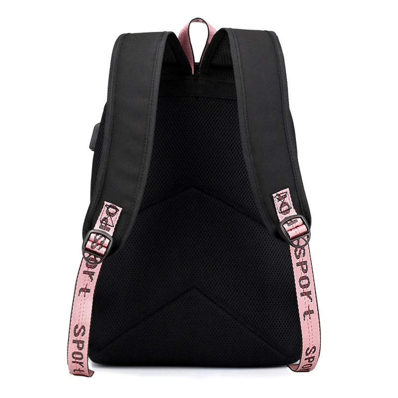 Backpack, starry sky with usb charger, school bag
