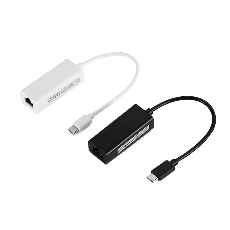 Беспроводной Type-C 100М проводная сетевая карта TYPE-C на RJ45 сетевой кабель внешний сетевой порт 8152 преобразователь
