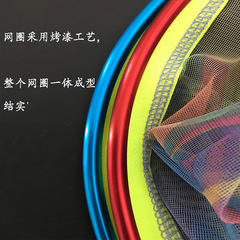戶外釣魚抄網頭防掛不沾水網兜大物抄網釣魚鋁合金抄網頭漁具批發