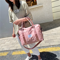 Large-capacity men's and women's portable travel bags for business trips, travel luggage bags, trolley bags, dry and wet separate bags, fitness bags