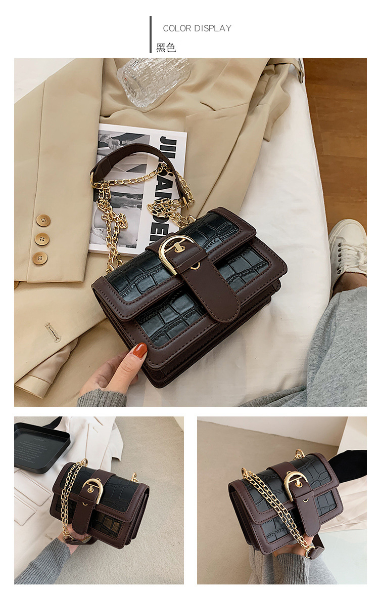New Trendy Wild Small Square Thin Strap Shoulder Messenger Bag For Women display picture 7