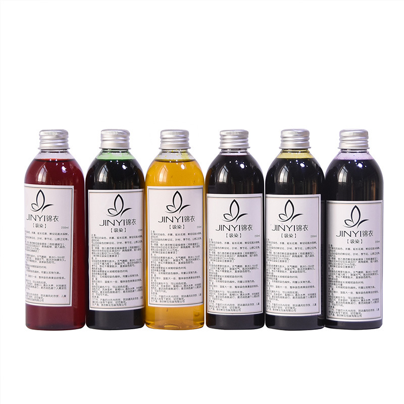 Color de la flor que absorbe el colorante solución de la cultura del ramo del tinte agente colorante floral Flower shop material 250ml ventas directas de la fábrica