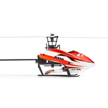 伟力XKK110六通道无副翼直升机无刷单桨遥控飞机3D倒飞航模跨境