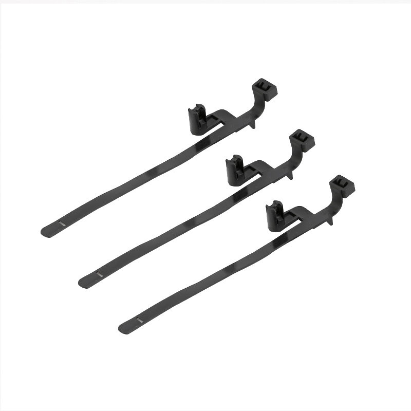 黑色叉车专用扎带阻燃自锁式尼龙塑料自锁捆绑带束线带