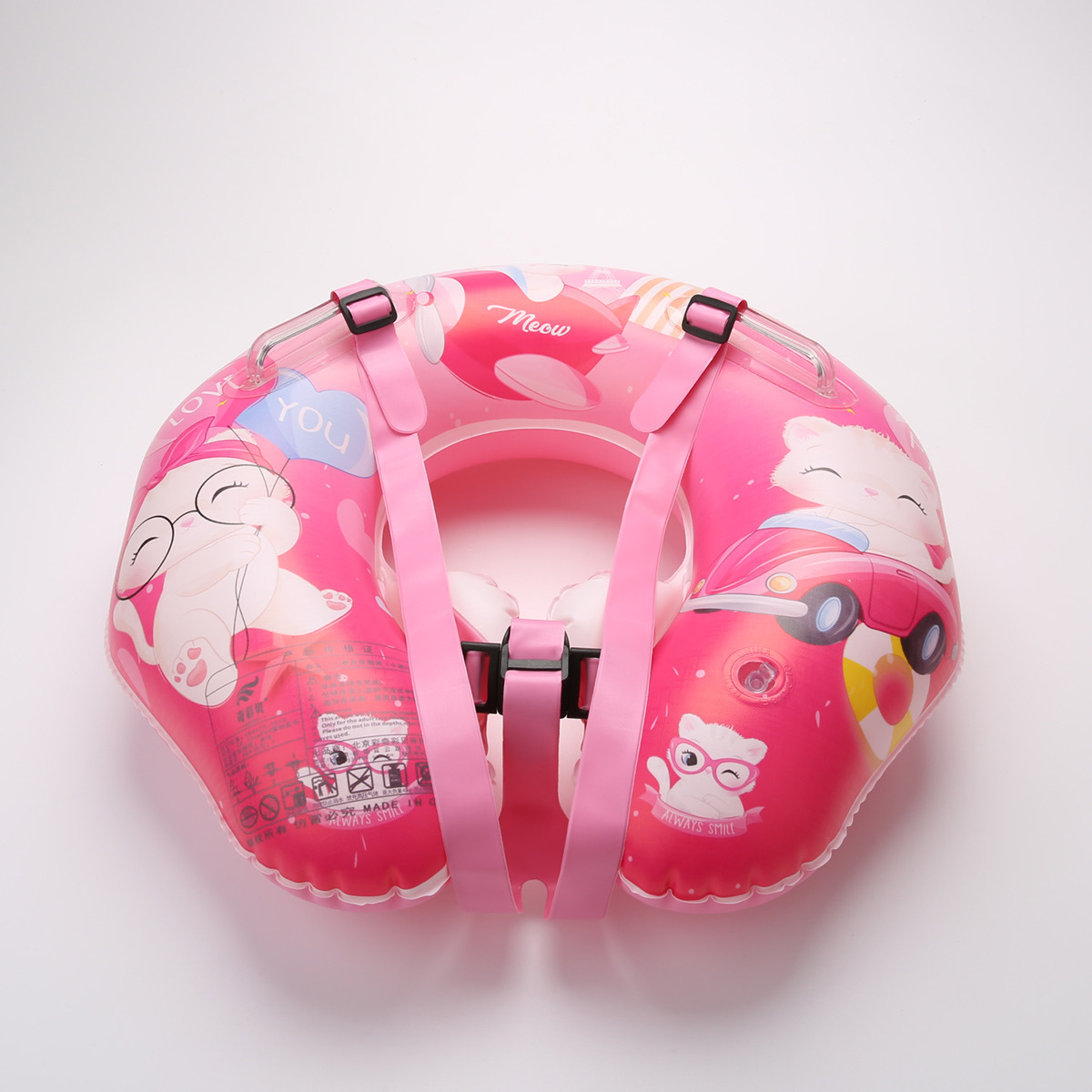 Fashion Flamingo Piggy Children's Swimming Seat display picture 11