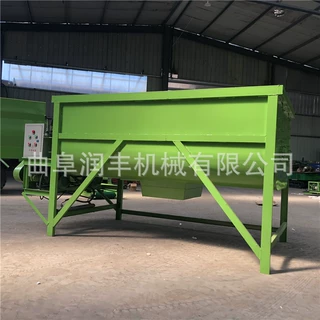 养殖场肥料搅拌机新型设备混合搅拌双减速机肥料搅拌机规格