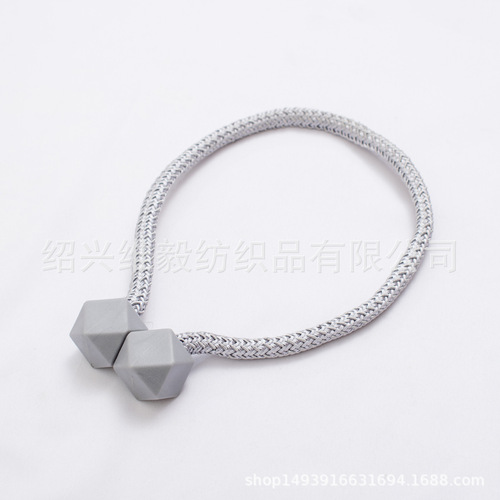 Curtain ties, cross-border hot sale, curtain magnetic buckles, no need to punch holes, no need to install curtain buckles, waterproof curtain tie ropes