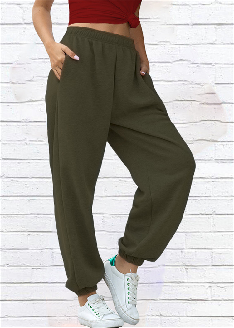 Women's Sports Sports Solid Color Full Length Jogger Pants display picture 3