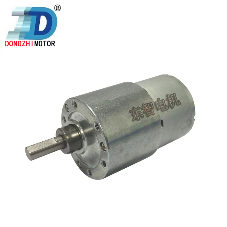 深圳厂家直供DZ37-3525直流减速马达/旋转灯台/24V微型齿轮箱马达