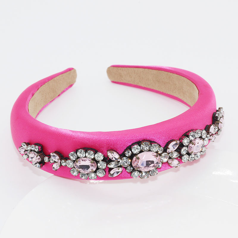 New Fashion Sponge Diamond Prom Hair Hoop Women Gift Hair Accessories display picture 3