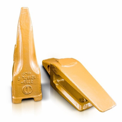 斗齿 适配大宇三一日立DH240/300挖掘机耐磨斗齿齿根齿销|ru