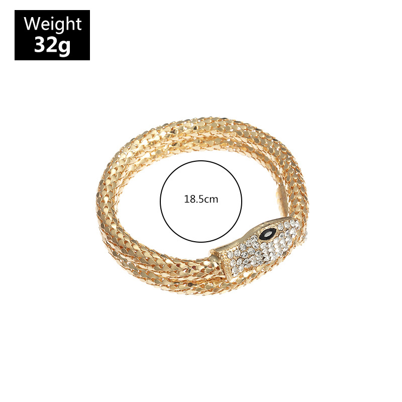 New fashion retro fashion spirit snake diamond necklace necklace serpentine bracelet bracelet wholes