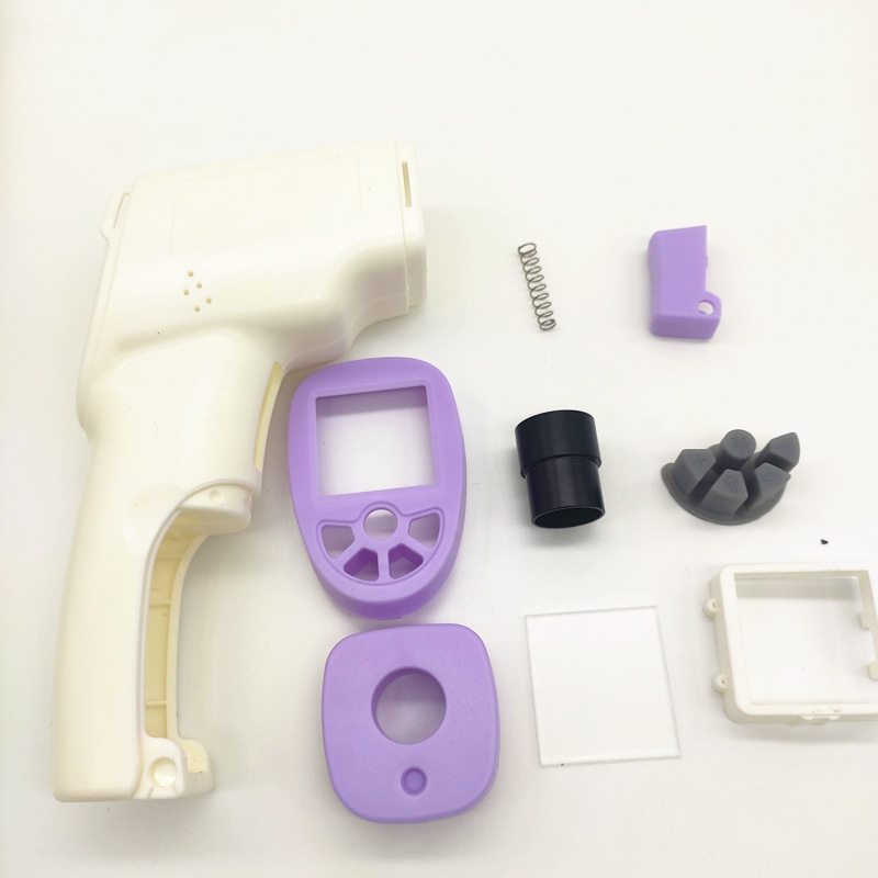 廠家直銷 體溫槍智能紅外線額溫槍外殼全套套件 體溫槍配件現貨