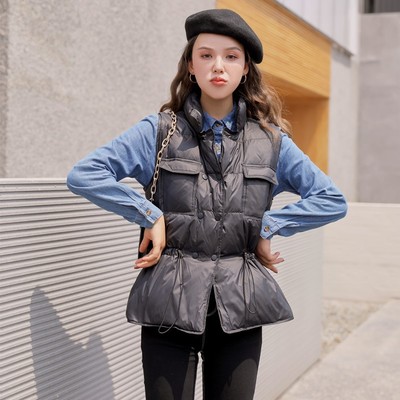 2020冬季新款韩版羽绒服马甲短款修身显瘦休闲外穿时尚坎肩外套