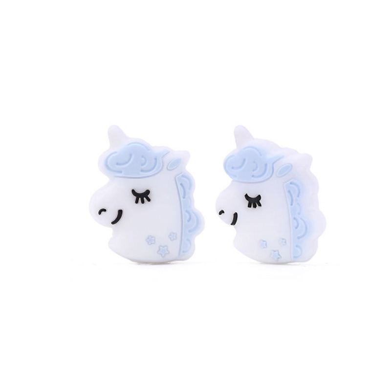 Directo de fábrica de calidad alimentaria de silicona Kaola teether perlas a granel Kaola joyería tesoro molienda teether perlas al por mayor