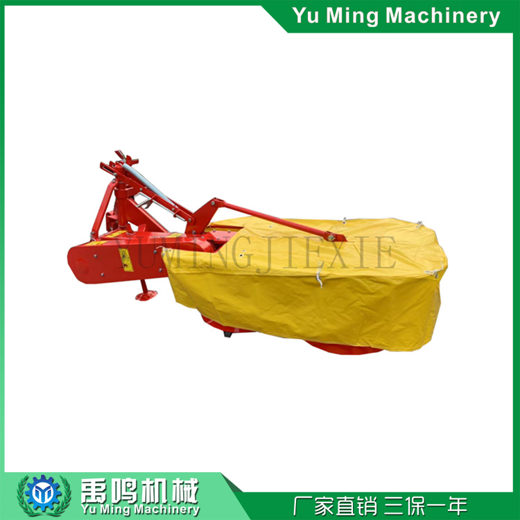 双盘割草机 圆盘打草机 鼓式割草机四轮拖拉机后置牧草苜蓿收割机