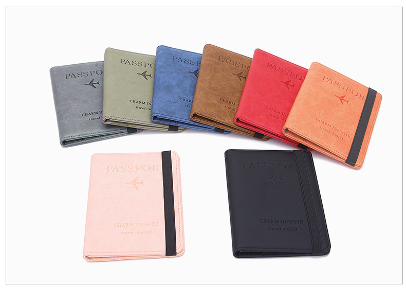 Unisex All Seasons Pu Leather Solid Color Vintage Style Square Open Card Holder display picture 1