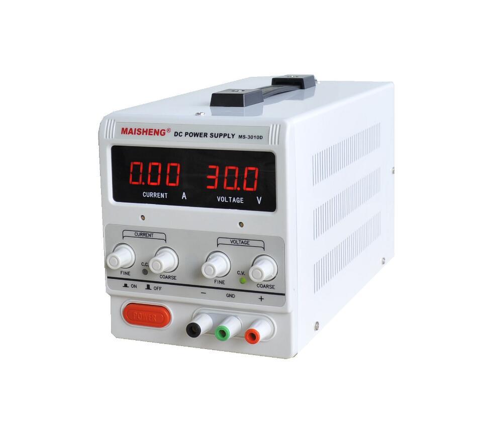 0-30V可调直流稳压电源30V  10a电压数显手机笔记本维修电源