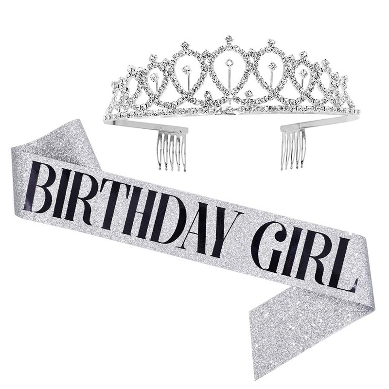 New Letter Pattern Anniversary Crown Birthday Party Decorations display picture 1