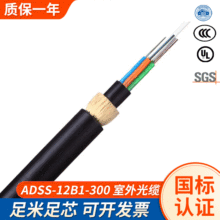 ADSS-12B1-300 ADSS室外光纜 自承式架空電力光纜 光纖光纜批發