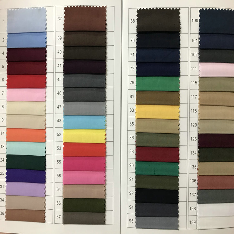 TC110*76涤棉里布45支80/20涤棉平纹府绸箱包服装内里口袋布现货