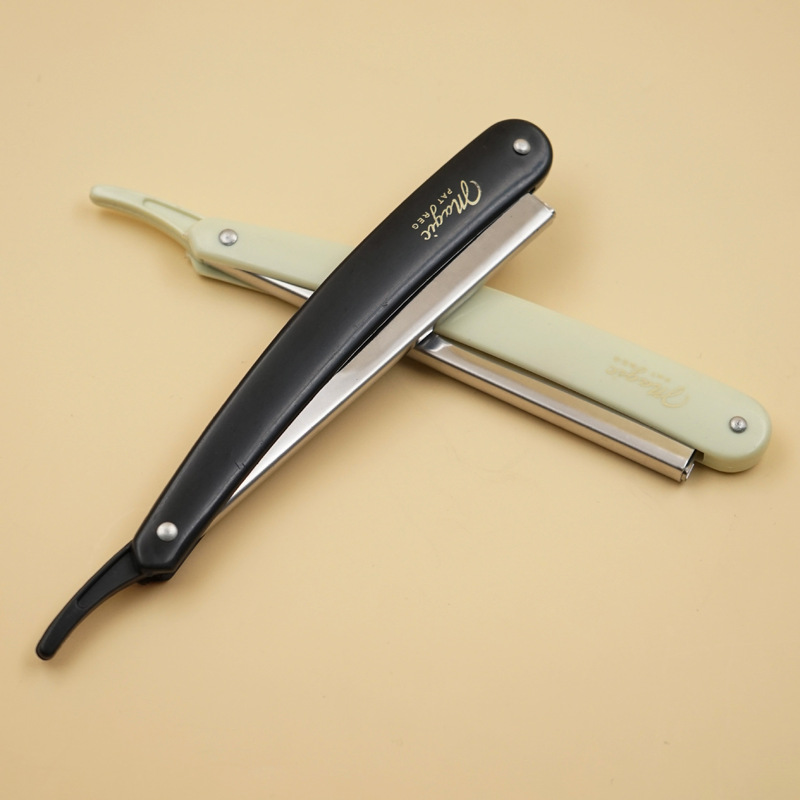 Foreign trade explosions old-fashioned razor Barber Shop eyebrow knife manual razor manual razor 030 razor