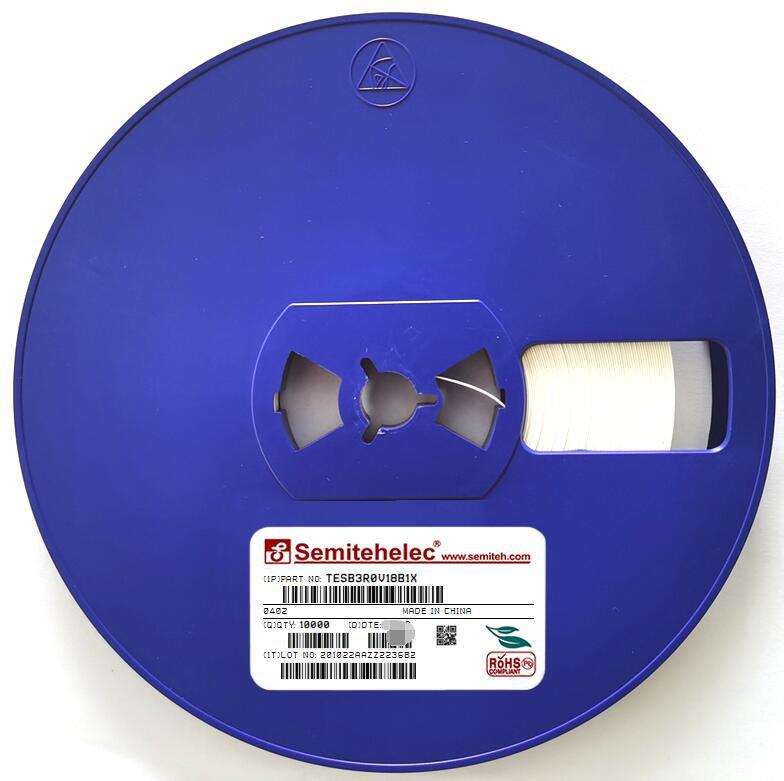 TESB3R0V18B1X ESD/TVS保护管 0402 SEMITEH 全新原装正品