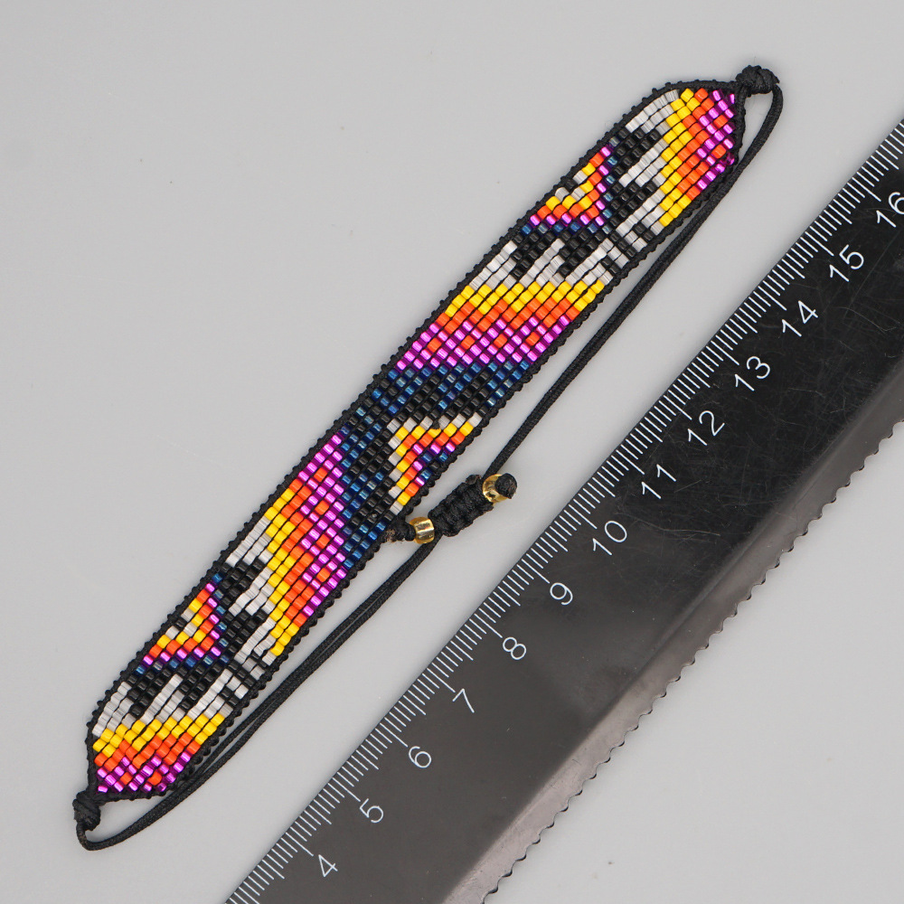 Fashion Geometric Beaded Miyuki Rice Bead Bracelet display picture 3