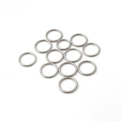 欧美爆款316L不锈钢穿刺鼻圈接口环闭合环无缝接鼻环耳环多功能环|ms