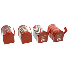 圣诞邮箱铁盒异型罐马口特盒创意铁盒糖果盒饼干盒