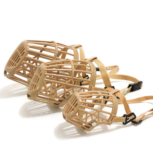 Dog Muzzle Anti-Bite, Anti-Barking, and Prevents Picking Up Objects — Medium & Large Breed Pet Mouth Cover/Muzzle Cage — Ideal for Golden Retrievers, Teddy Dogs, and More