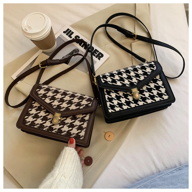 Fashion Messenger Woolen Small Square Bag display picture 7