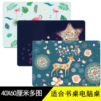 鼠标垫600×400动漫文艺小清新鼠标垫桌垫办公创意可爱简约超大|ms