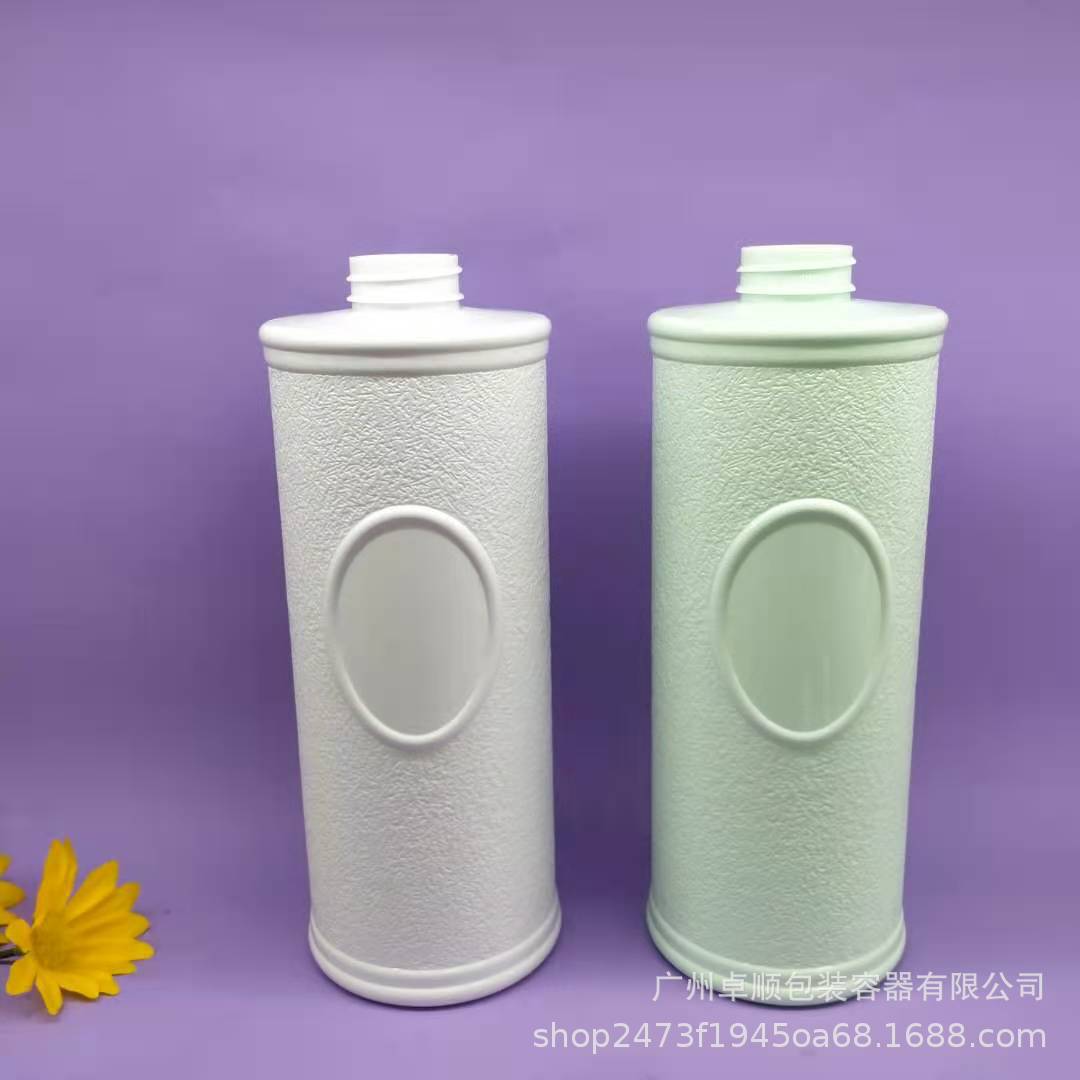 厂家直销800ML洗发水沐浴露护发素化妆品包装PET塑料按压瓶