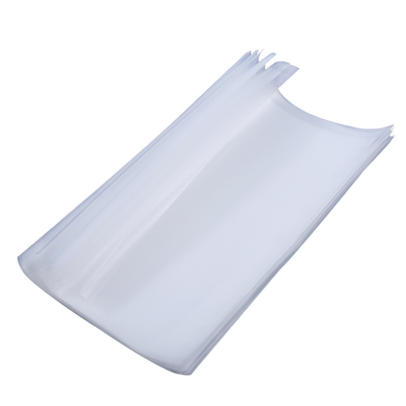 厂家批发尼龙网纹食品密封袋 透明纹路抽真空塑料包装袋子真空袋