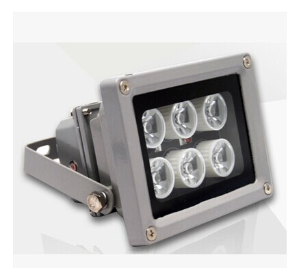 6灯红外辅灯 点阵红外阵列 红外补光灯 50M红外补光灯 监控专用灯