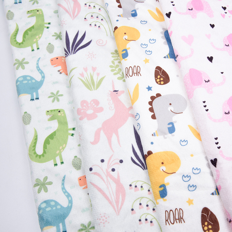 新款 卡通田园印花双面绒豆豆毯 婴儿毯儿童毛毯棉毯 多色 批发