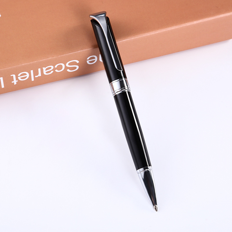 Suministro directo de fábrica pluma regalo de negocios Bolígrafo De Metal bolígrafo personalizado Oficina pluma de aceite publicidad bolígrafo pluma de metal