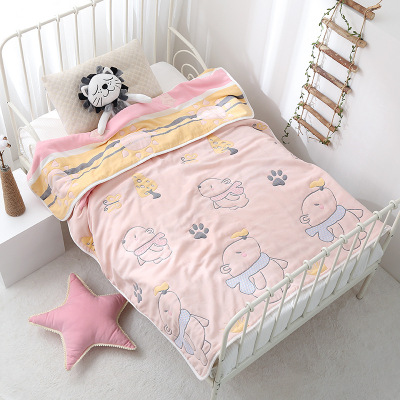 New winter pure cotton 10 Gauze Children are baby Bath towel baby Cuddle children Blanket thickening quilt wholesale