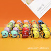 Yellow duck, motorcycle, hat with accessories, helmet, keychain, pendant, wholesale, Birthday gift