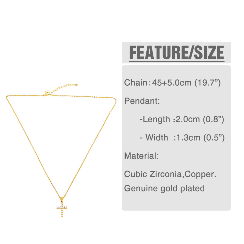 explosion models jewelry diamond cross necklace love lock pendant necklace choker jewelry wholesale 