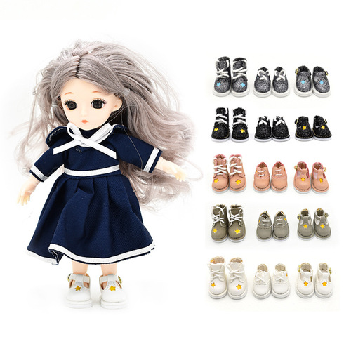 OB11 baby shoes molly shoes sister ob22 24 leather shoes baby clothes holala sneakers 8 points bjd