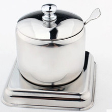 304不锈钢调味罐 不锈钢酒店用品 不锈钢厨房用品 调味盅 调味盒