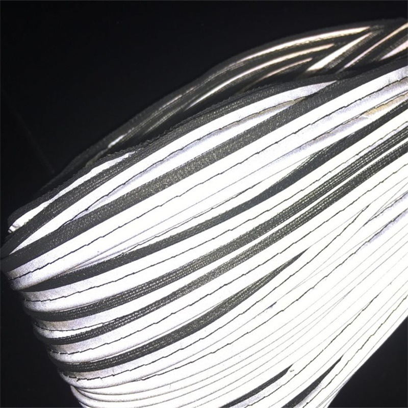 高亮反光包边条 高亮银灰箱包 裤 帽 服装辅料安全警示反光布条带