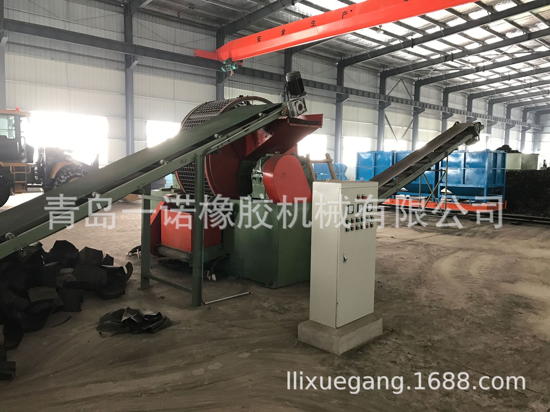 低价出售 ZPS900型轮胎破碎机，粉碎机