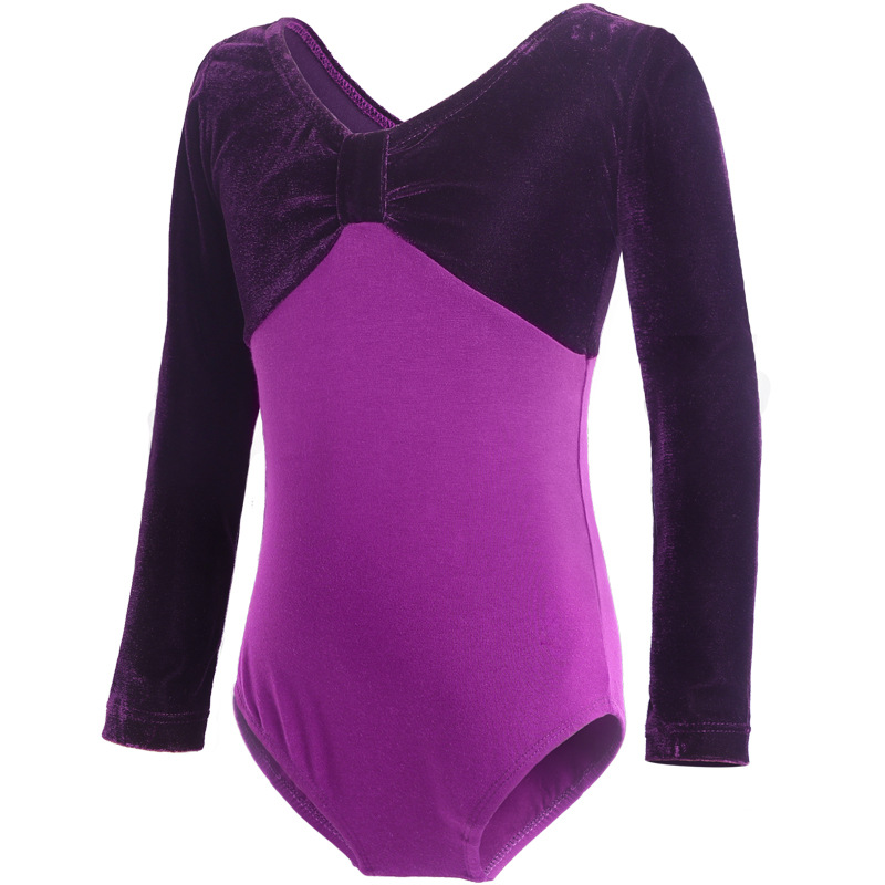 Children's Dance Clothing, Girls' Practice Clothes, Autumn and Winter Long-Sleeved Girls' Chinese Dance Examination Clothes, Body Ballet Dance Clothes Children's Dance Clothing, Girls' Practice Clothes, Autumn and Winter Long-Sleeved Girls' Chinese Dance Examination Clothes, Body Ballet Dance Clothes