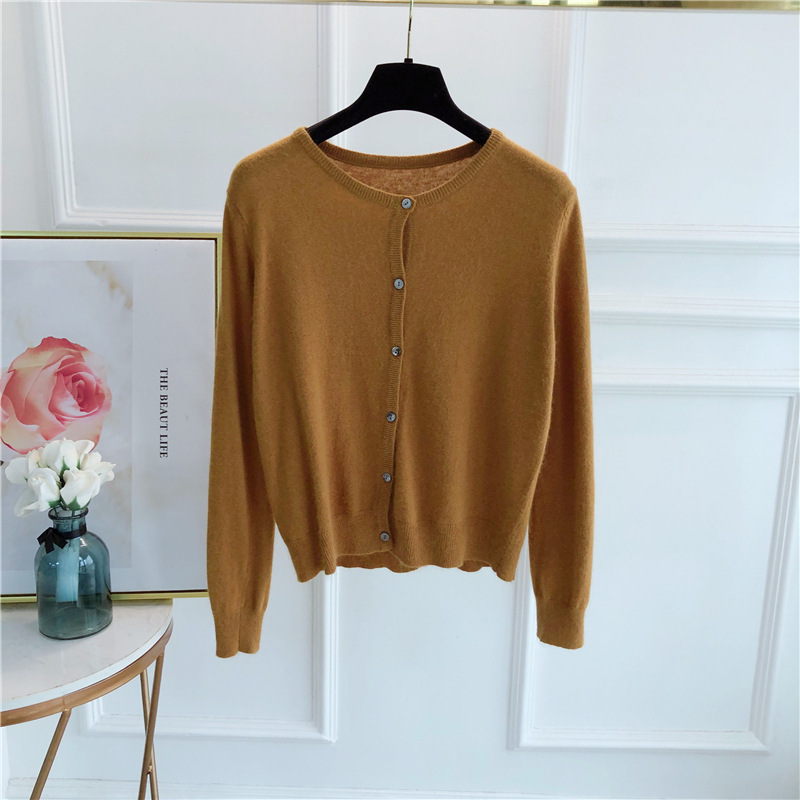 Special Offer, Free Shipping, Non-Returnable, Raccoon Velvet Sweater, Round Neck, Versatile Cardigan, Pure Color Bottoming, Single Wear, Outer Wear 3101 Special Offer, Free Shipping, Non-Returnable, Raccoon Velvet Sweater, Round Neck, Versatile Cardigan, Pure Color Bottoming, Single Wear, Outer Wear 3101
