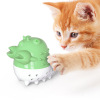 Mint toy, silica gel toothbrush, teether, pet, cat