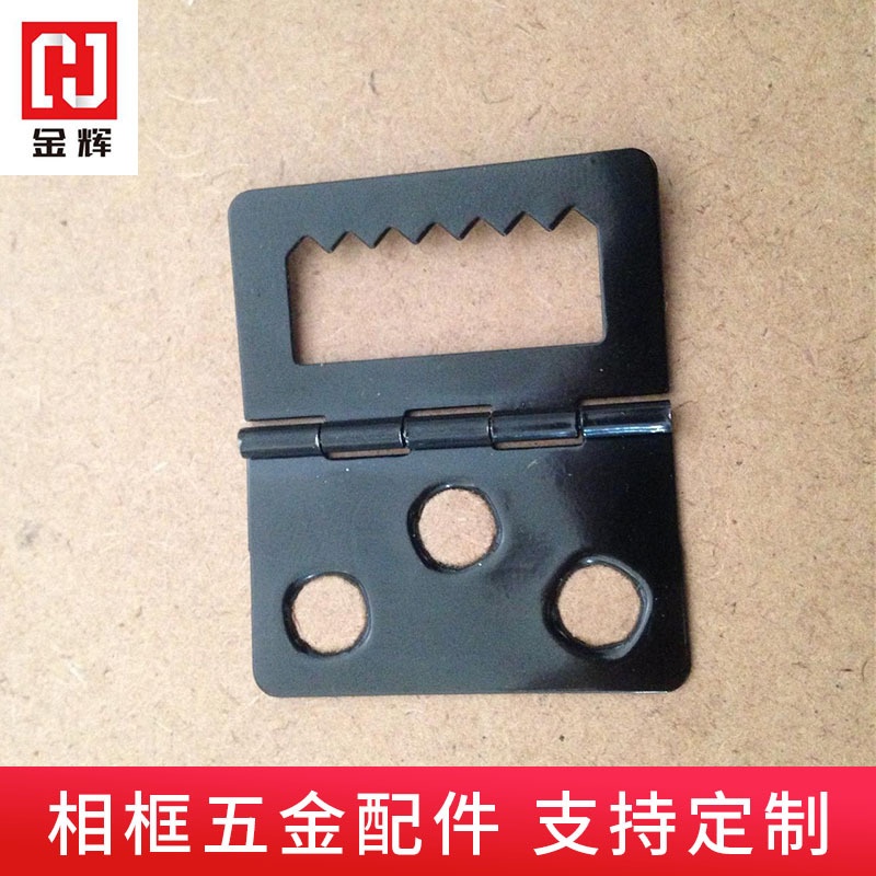 批发锯齿暗挂E1429带铁线有轴，锯齿老虎扣大折挂三眼扣