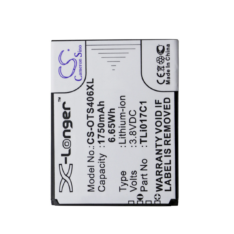 厂家直供CS适用Archos One Touch Streak机电池TLi017C1手机电池